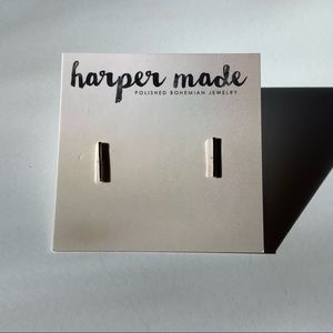 Harper Made Modern Stud Post Earrings